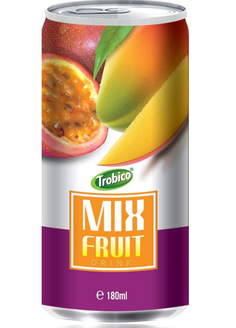 523 Trobico mix fruit drink alu can 180ml